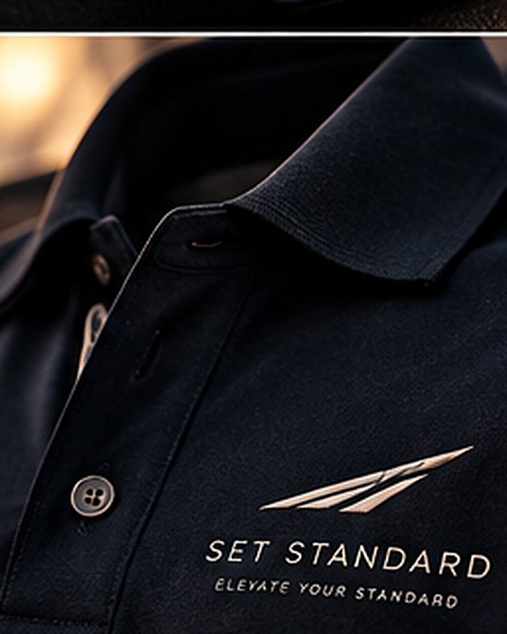 Flight Deck Polo, Piqué cotton · Navy
