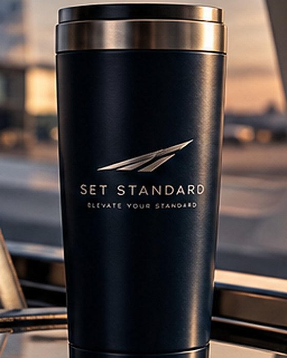 Crew Tumbler, Insulated steel · Navy