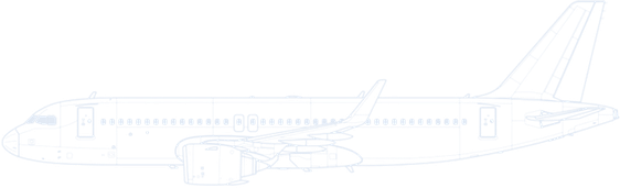 Airbus A320 side view