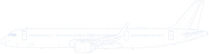 Airbus A321 side view