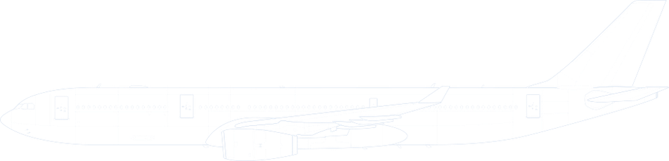 Airbus A330 side view